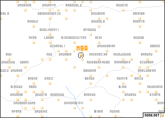 map of Mba