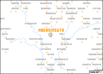 map of Mbeasi-Nsuta