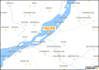 map of Mbéba