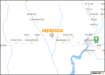 map of Mbebengui