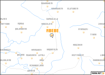 map of Mbebe