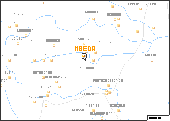 map of Mʼbeda