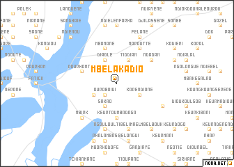 map of Mbelakadio