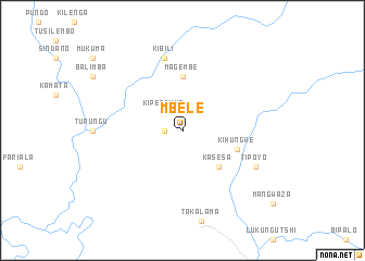 map of Mbele
