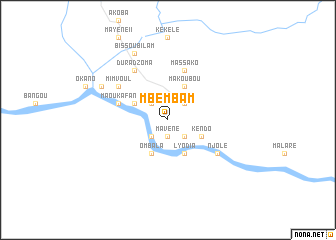 map of Mbembam