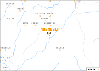 map of Mbemdela
