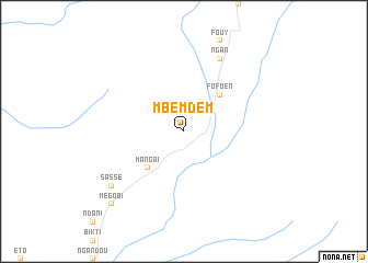map of Mbemdem