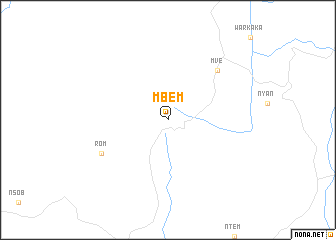map of Mbem