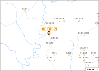 map of Mbendzi