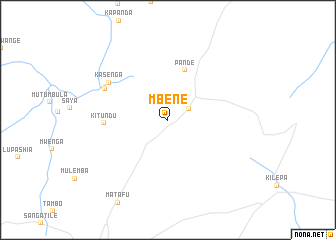 map of Mbene