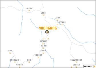 map of Mbengang