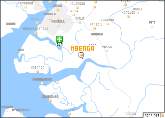 map of Mbenga