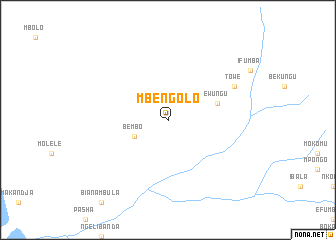 map of Mbengolo