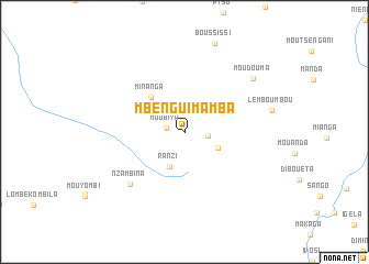 map of Mbenguimamba