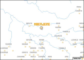 map of Mbenjere