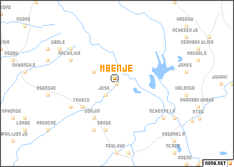 map of Mbenje