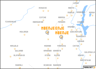 map of Mbenje