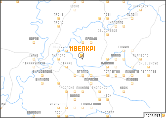 map of Mbenkpi