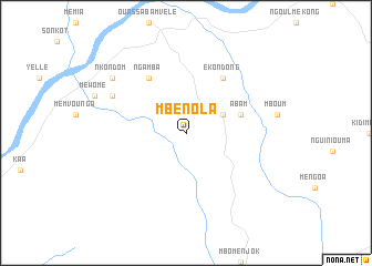 map of Mbenola