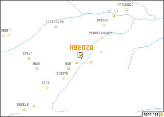 map of Mbenza