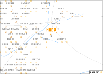 map of Mbèp