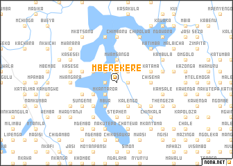 map of Mberekere