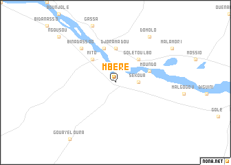 map of Mbéré