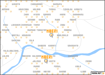 map of Mberi