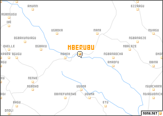 map of Mberubu