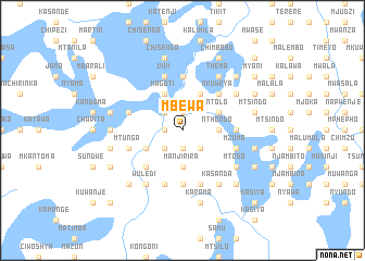map of Mbewa