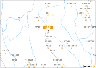 map of M\
