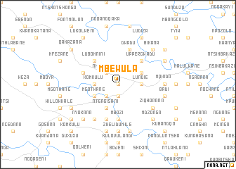 map of Mbewula