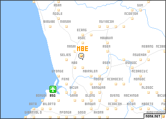 map of Mbe