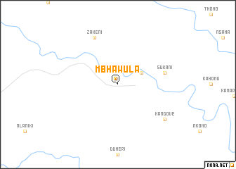 map of Mbhawula