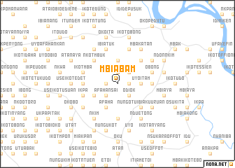 map of Mbiabam