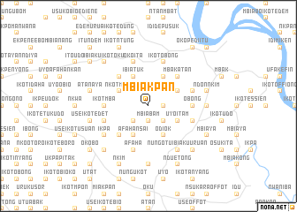 map of Mbiakpan