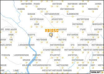 map of Mbiaso