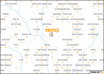 map of Mbiaso