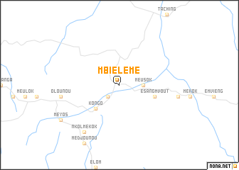 map of Mbiélémé