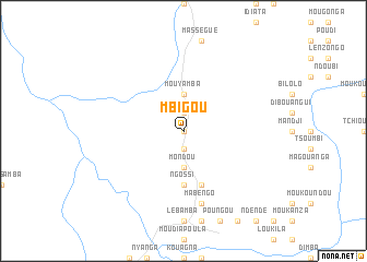 map of Mbigou