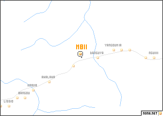 map of Mbii