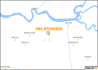 map of Mbilankamba II