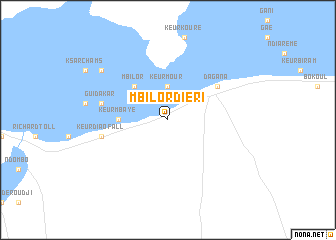 map of Mbilor Diéri