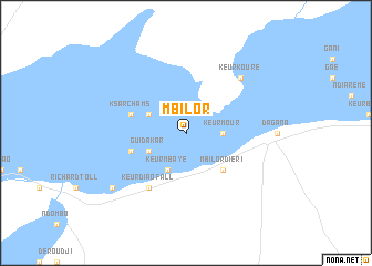 map of Mbilor