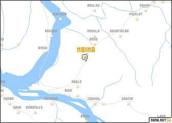 map of Mbima