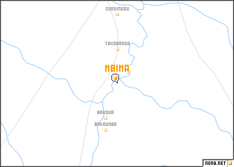 map of Mbima