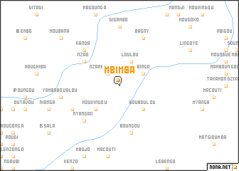 map of Mbimba