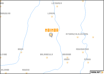 map of Mbimba