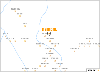 map of Mbingal