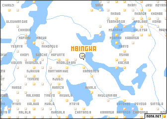 map of Mbingwa